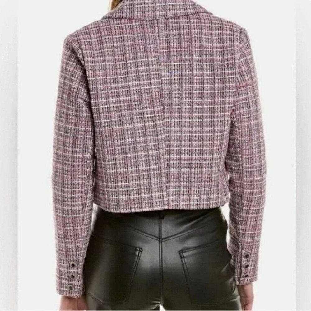 NWOT BAGATELLE CROPPED TWEED BLAZERS. SZ - Picture 2 of 4